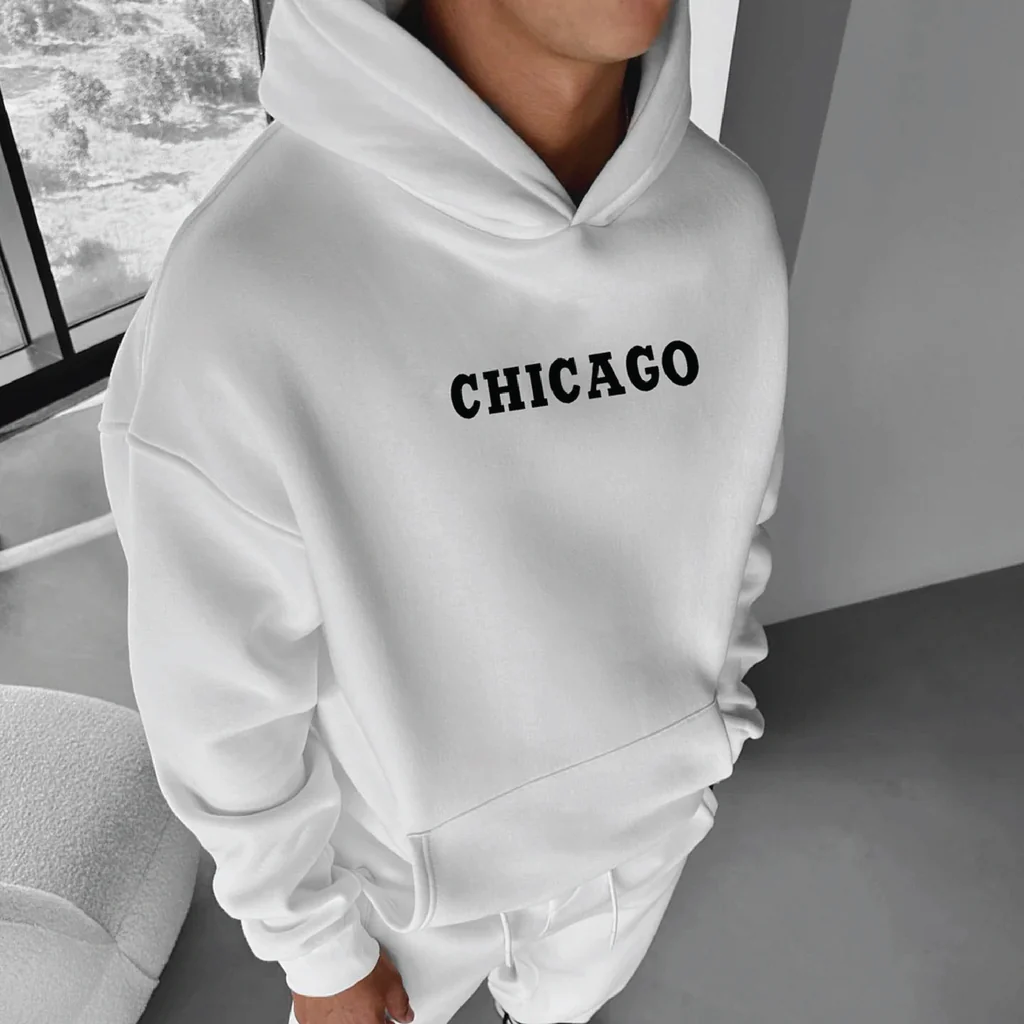 CHICAGO HOODIE - WHITE - Image 2
