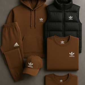 Premium Ad Set – Urban Comfort & Style Brown